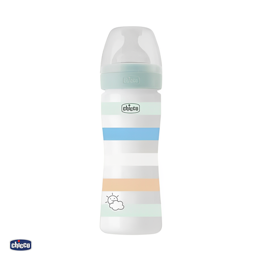 [0013357] Chicco Bottle WB 250ML Silcon - ببرونه ويل بينج من شيكو 250 مل سليكون
