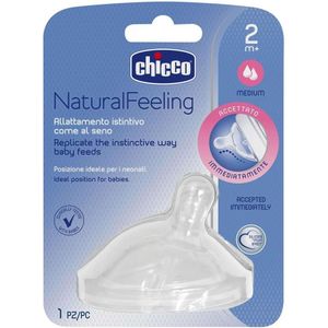 [0013764] Chicco NATURAL FEELING NIPPLE +2 M 1 PCS